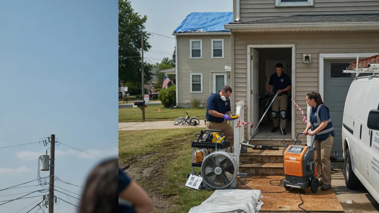 Water Damage Repair in Easton, MA near me